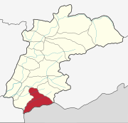 Location of Moukode within West Eleri