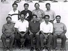 The initial committee of Knanaya Catholic Congress of Southern California on the day of its formation. Kccla-committee.jpg
