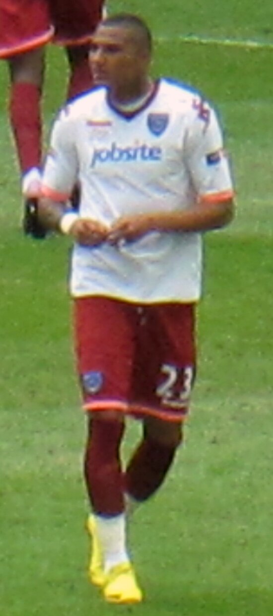 Boateng playing for Portsmouth in the 2010 FA Cup Final