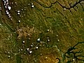 Kigali'nin uydudan görüntüsü