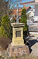 Deutsch: Wegkreuz von 1887, Brigachtal-Kirchdorf, Schwarzwald-Baar-Kreis, Baden-Württemberg, Deutschland English: Wayside cross, dated 1887, Brigachtal-Kirchdorf, district Schwarzwald-Baar-Kreis, Baden-Württemberg, Germany