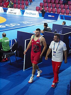 <span class="mw-page-title-main">Kiril Milov</span> Bulgarian Greco-Roman wrestler