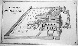 Amorbach: Geographie, Geschichte, Politik