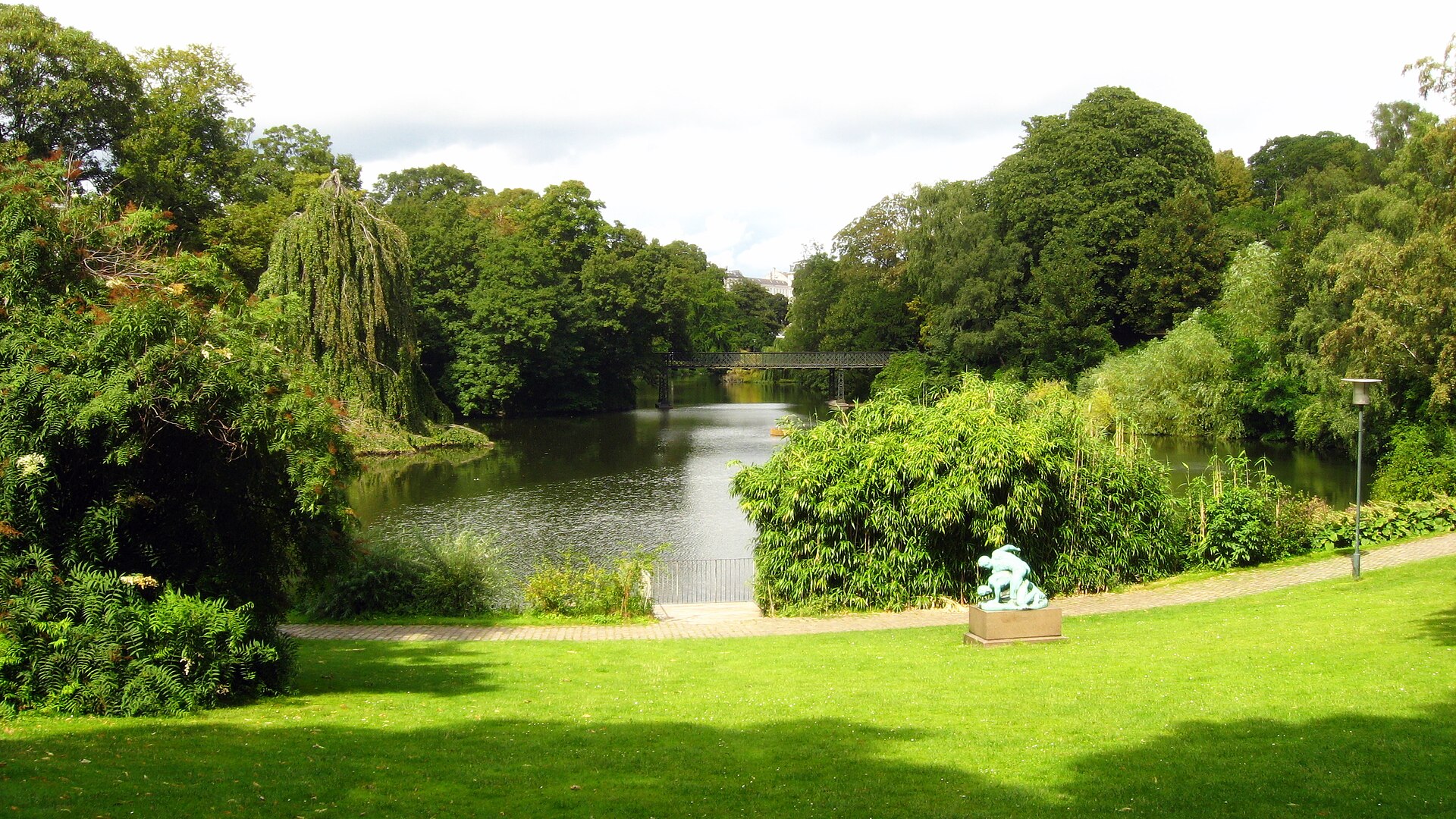 n packed Wikipedia and  Copenhagen Parks open spaces in