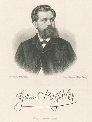 <span class="mw-page-title-main">Hans von Koessler</span> German composer, conductor and music teacher