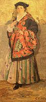 «Портрет дружини», 1914, Національний художній музей України
