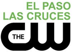 The CW network logo in black with "El Paso" and "Las Cruces" written above it on two lines in a sans serif.