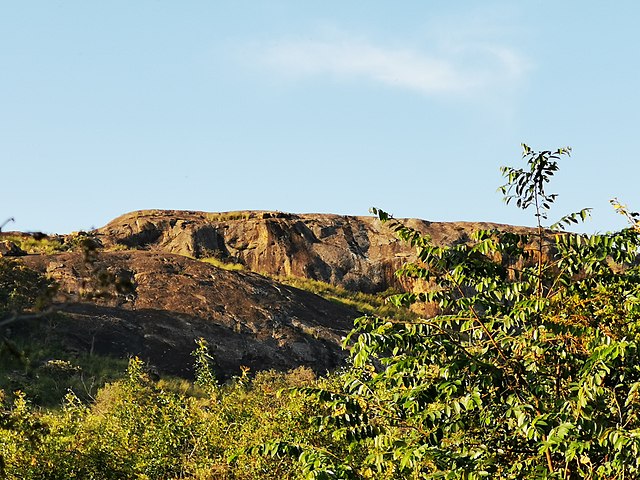 Kwania, zoomed in cave of early man.