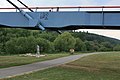 * Nomination Karel Lewit's footbridge in Dobřichovice, Prague-West District, Central Bohemian Region, Czech Republic --T.Bednarz 20:04, 14 May 2018 (UTC) * Decline  Oppose Unsharp background, and I don't think this is the greatest composition, either --Daniel Case 16:55, 21 May 2018 (UTC)