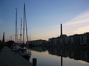 Turku'da Aura Nehri