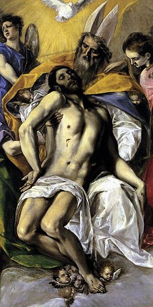 File:La Trinidad El Greco detalle1.jpg