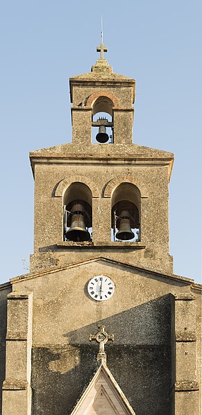 File:Labastide-Saint-Sernin - L'église clocher.jpg