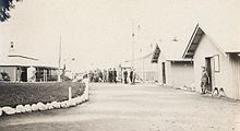 Langwarrin Military Camp in 1914, where German prisoners were held during World War I.