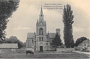 L'église vers 1907.