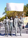 Leganés - Monumento al Movimiento Ciudadano (Esperanza D'Ors, 2006) 1.jpg