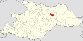 Localizarea comunei în județul Maramureș