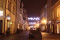 Čeština: Ulice Gabriela Narutowicza ve městě Leszno, Polsko