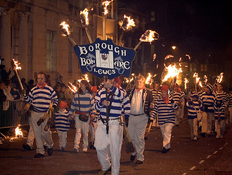 File:Lewes Bonfire, Lewes Borough Bonfire Society.jpg