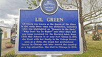 Lil Green - Mississippi Blues Trail Marker.jpg
