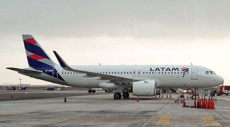 LATAM Peru Airbus A320neo collides with a fire truck at Lima