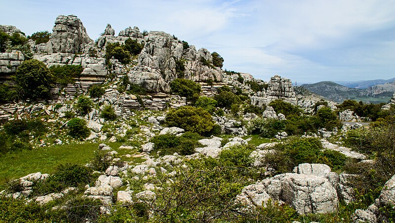 File:Limestone Rocks at El Torcal de Antequera 2.jpg