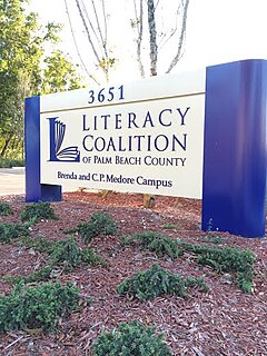 Literacy Coalition of Palm Beach County Organizations based in Florida