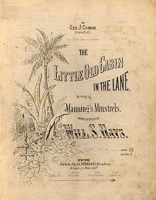 <span class="mw-page-title-main">The Little Old Log Cabin in the Lane</span> Song