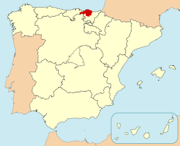 Provincia di Bizkaia – Localizzazione