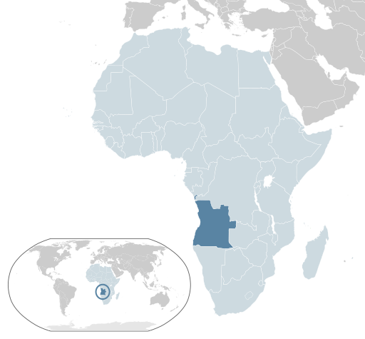 Location Angola AU Africa