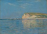Miniatuur voor Bestand:Low Tide at Pourville, by Claude Monet, Cleveland Museum of Art, 1947.196.jpg