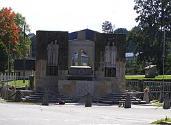 Peringatan untuk orang-orang yang dibunuh pada tahun 1944 oleh SS Galizien