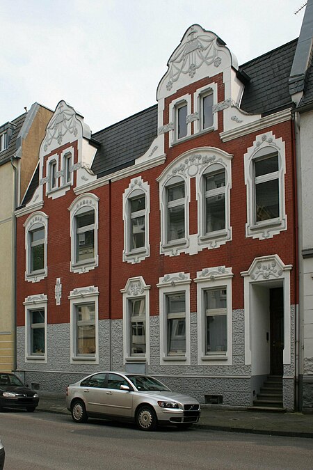 Mönchengladbach MG Mitte Denkmal Nr. H 086, Hagelkreuzstraße 44 (5869)