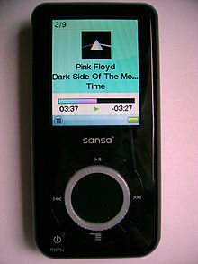 Sansa e200 MP3-Player Sansa.jpg