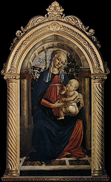 La Vierge à la roseraie (Botticelli)