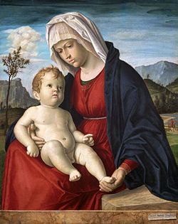 Madonna and Child (1500) by Cima da Conegliano Madonna con bambino - National Museum Cardiff.jpg