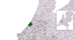 Carte de localisation de Wassenaar
