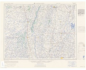 300px map india and pakistan 1 250%2c000 tile nh 43 12 saharanpur