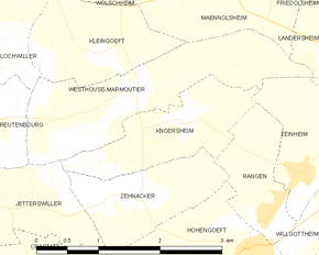 Poziția localității Knœrsheim
