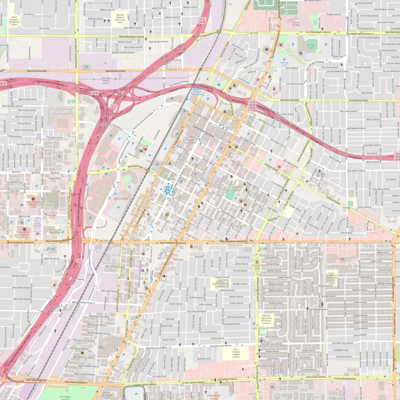 Map of Downtown Las Vegas and surroundings.png