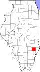 Map of Illinois highlighting Richland County.svg
