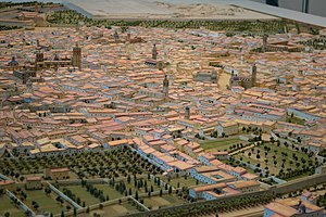 Maqueta de Valencia según el plano de Tosca, MuVIM 05.jpg