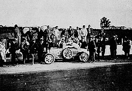 Marcel Lehoux, vainqueur du deuxième Grand Prix d'Algérie en 1929.