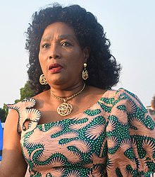 Marie Elise Gbèdo marraine du un lancement à Cotonou 02 (cropped).jpg