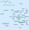 Map of Marshall Islands