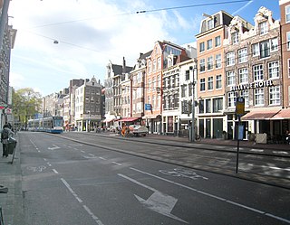 Martelaarsgracht Canal in Amsterdam