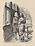 Thumbnail for File:Maurice Leloir - Les Trois Mousquetaires - D'Artagnan père prodigue des conseils à son fils.jpg