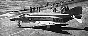 McDonnell F4H-1F Phantom II aboard USS Independence (CVA-62), in 1960