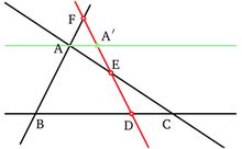 Menelaus' theorem Menelaus-thm.png