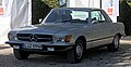 * Nomination Mercedes-Benz C107 SLC at Classic-Gala Schwetzingen 2021.--Alexander-93 21:12, 2 November 2021 (UTC) * Decline  Oppose Sorry, very unfavorable lighting (main subject in shadows in front of a bright background). --C messier 14:58, 9 November 2021 (UTC)
