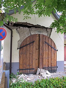 Metzingen, bei der Martinskirche 13, vaulted cellar with cellar neck (01) .jpg